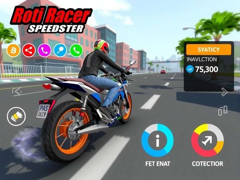 Roti Racer Speedster download statistics chart